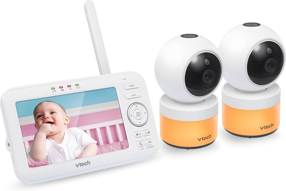 VTECH BABY MONITOR SCREEN 5" WITH MOTION DETECTION AND LIGHT PROJECTION VM5463