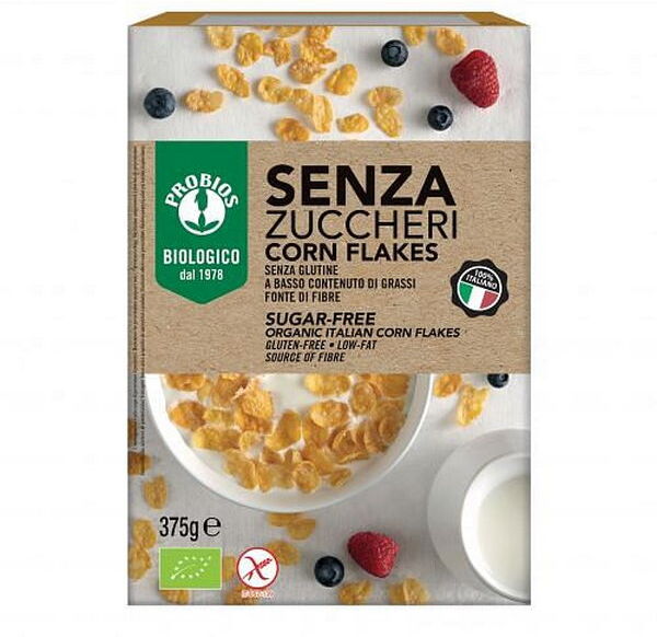 Probios Corn Flakes Senza Zuccheri 375 G