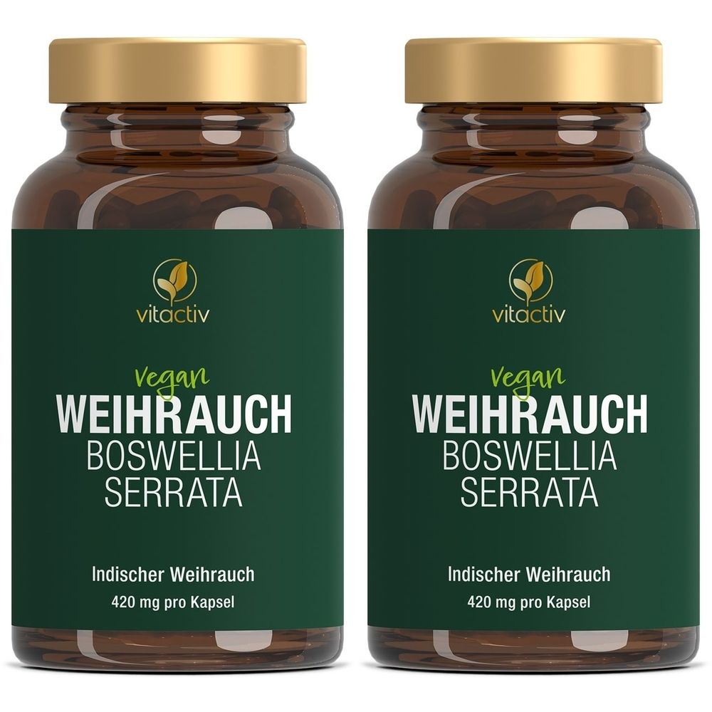 Weihrauch Boswellia serrata Kapseln 2x 2x120 St