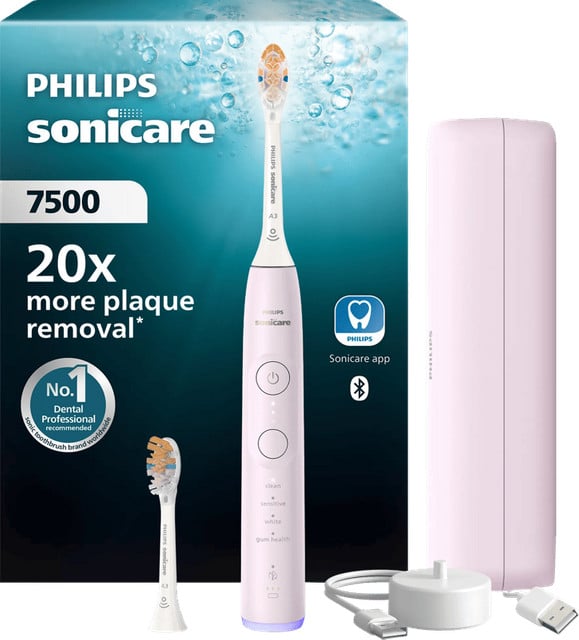 Philips Sonicare Series 7500 HX7422/06 Elektrische tandenborstel - Roze