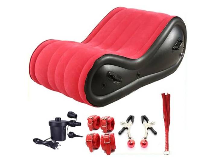Liebesmöbel Sofa Sex Couch Für Sex Fesseln Für Couch Sexstuhl Damen,D-sofa Aufblasbares Erotische Möbel Position Inflatable Chair Sessel Aufblasen Reiten Sex-couch Frau Furniture Klappbar Fick,D-sofa