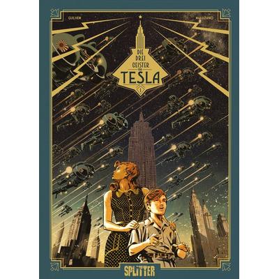 Die drei Geister von Tesla. Band 1, Gebundene Ausgabe von Richard Marazano, Splitter-Verlag, 978-3-95839-561-9