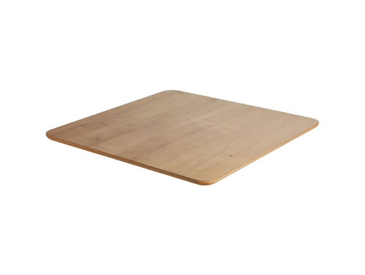 VEGA Indoor-Tischplatte Duneo quadratisch 75x75x2.5 cm (LxBxH); eiche/natur; quadratisch