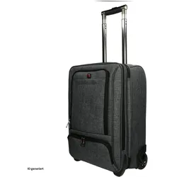 Enrico Benetti Frankfurt Laptop Trolley Tasche, Koffer, Grau