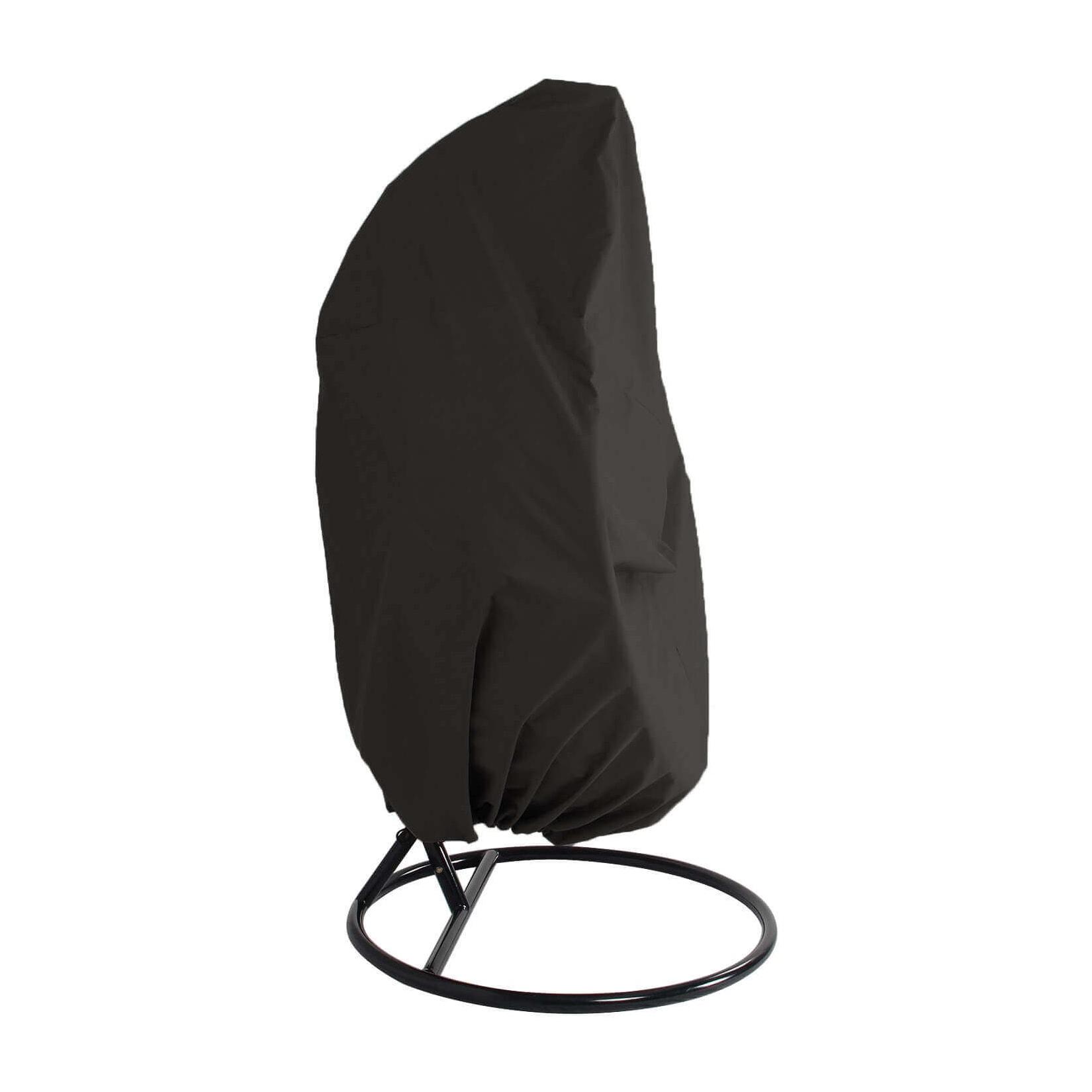 HOME DELUXE Regenabdeckung für Hängesessel CAPE CIELO - Schwarz