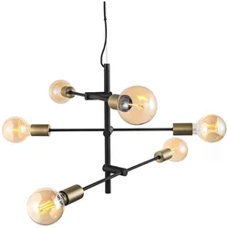 Nordlux, Pendelleuchte, Josefine, Pendelleuchte, Schwarz (E27)