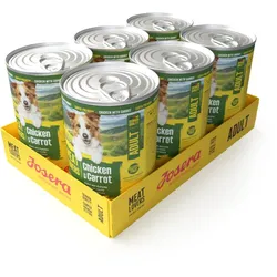 JOSERA Meatlovers Menu Huhn mit Karotten 6x800g