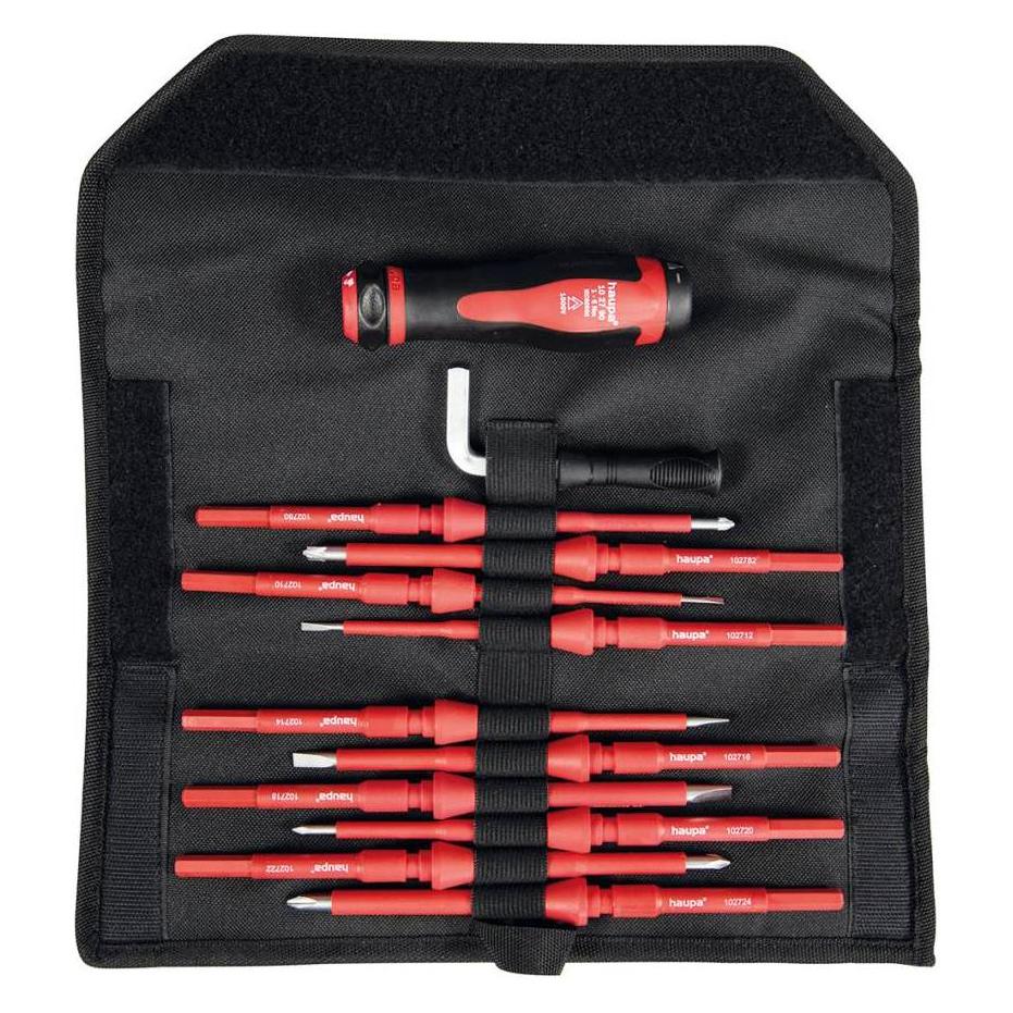 Haupa Schraubendreherset 12tlg Schraubendreher 102700-1 (12 Teile) (102700-1)