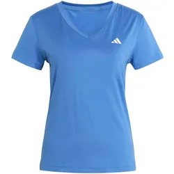 adidas Workout Essentials V-Neck Trainingsshirt Damen KC0400 - ray blue XL