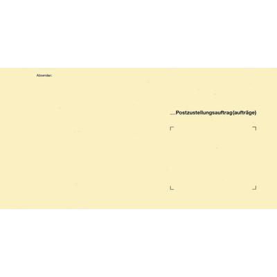RNK Verlag 2047 Zustellungsumschlag äußerer 235 x 125 mm - ohne Sichtfenster, 80g/qm