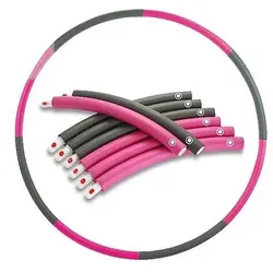Hoola Hoop Reifen Fitness Gymnastik Sport Workout Trainingsreifen zerlegbar