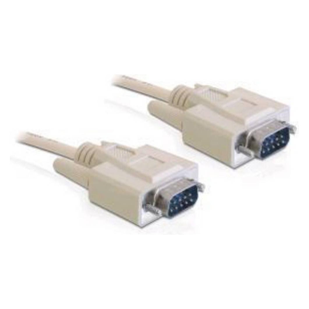 Delock Serielles Kabel DB9 St.-St. 2m, RS-232 (2 m, VGA) (82981)