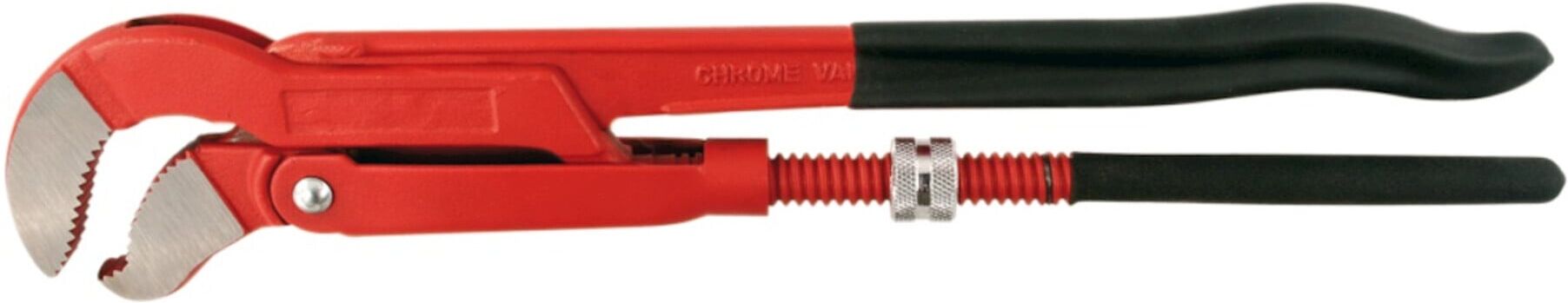 HOLEX Eckrohrzange mit S-förmigem Maul 1" und rutschhemmenden Griffen (810500 1)