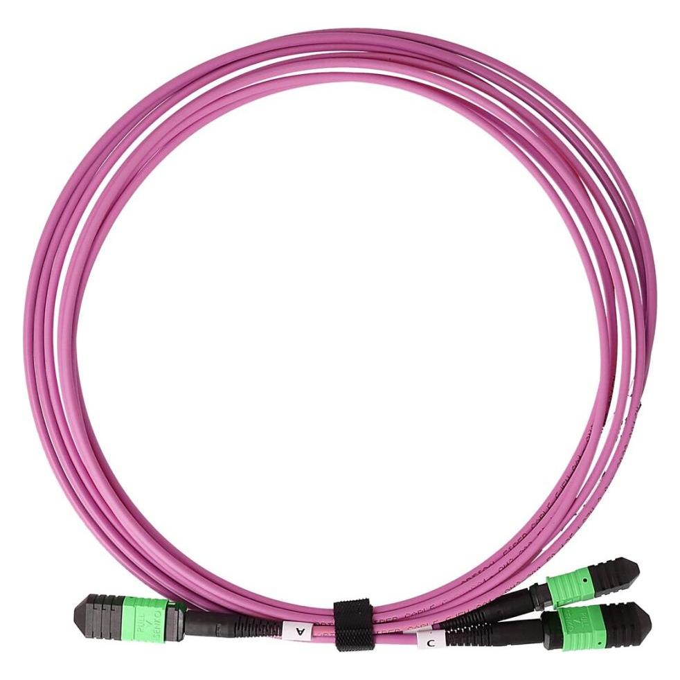 BlueOptics NVIDIA MFP7E20-N002 kompatibles MPO-12-2xMPO-4 Multimode OM4 Patchkabel 2 Meter (2 m) (49561688)