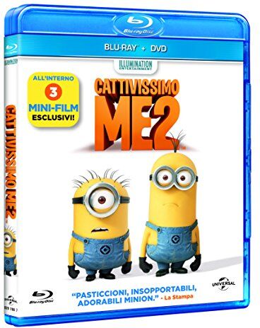 Chris Renaud - Cattivissimo me 2 (+DVD) [Blu-ray] [IT Import] - Preis vom 12.10.2026 11:37:12 h