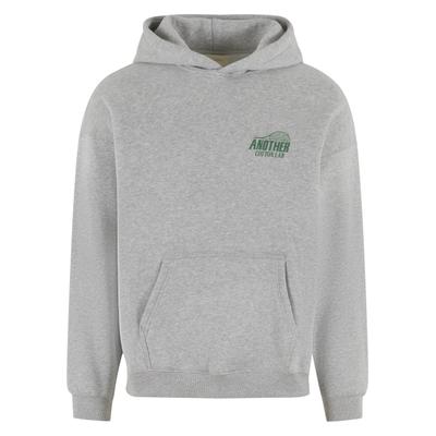 Kapuzenpullover ANOTHER COTTON LAB "Another Cotton Lab", Herren, Gr. XS, grau, 52% Baumwolle, 48% Polyester, mehrfarbig, oversize, ohne Ausschnitt, Pullover Kapuzenpullover