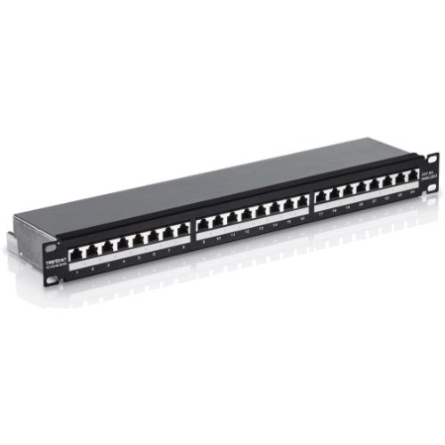 TrendNet Patchpanel 24-port Cat6a geschirmt 19"