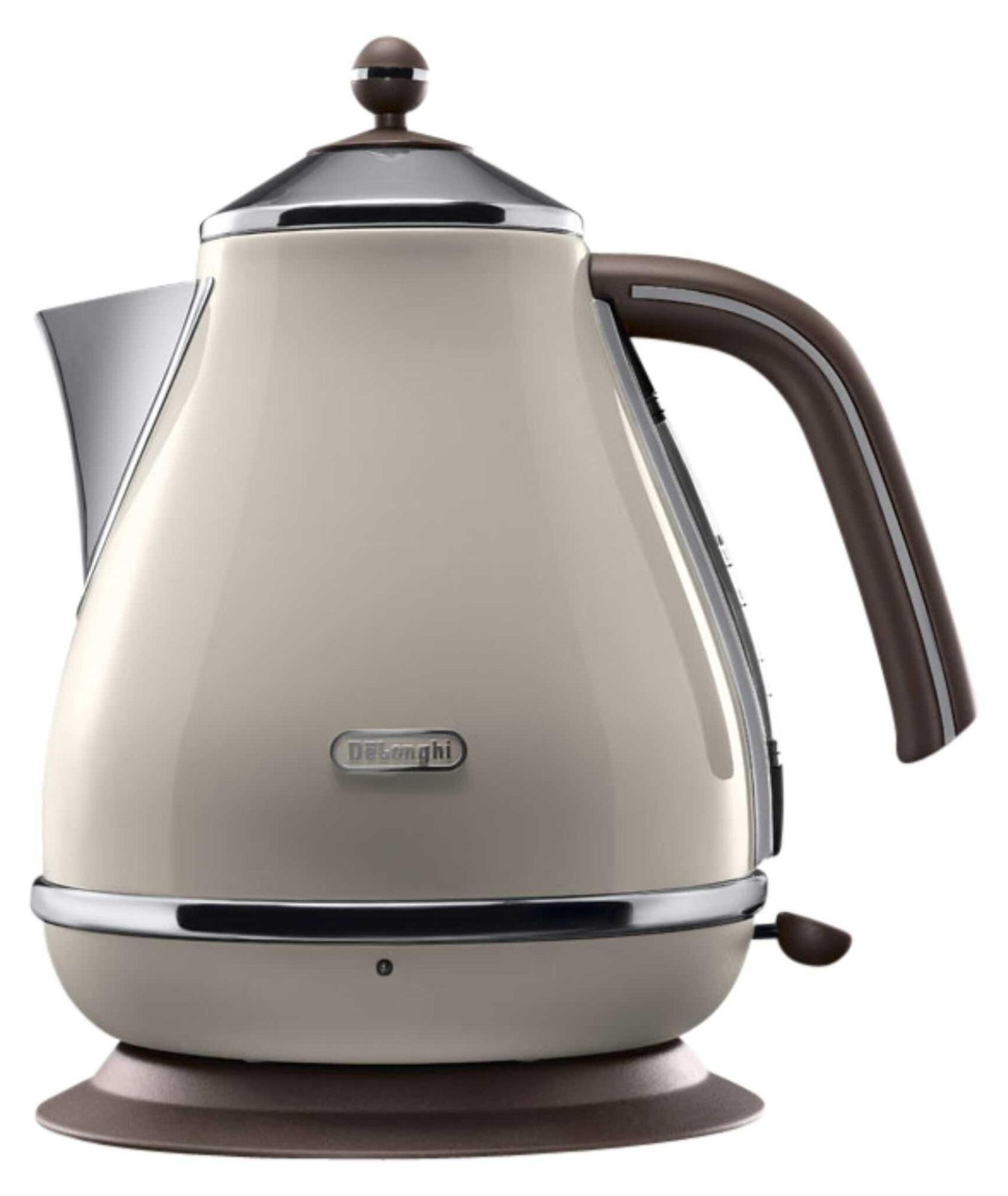 De'Longhi KBOV 2001 Draadloze waterkoker met roestvrijstalen behuizing, 1,7 l, 2000 watt