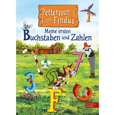 Pettersson und Findus: Meine ersten Buchstaben und Zahlen, Gebundene Ausgabe von Sven Nordqvist, Karibu – ein Verlag der Edel Verlagsgruppe,