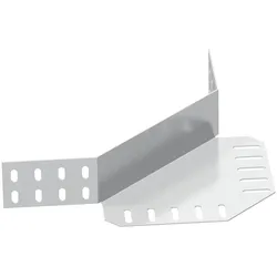 OBO 6068022 Eckverbinder für Kabelrinne Edelstahl, rostfrei A2 1.4301 blank, nachbehandelt REV 60 A2  - 5 Stück