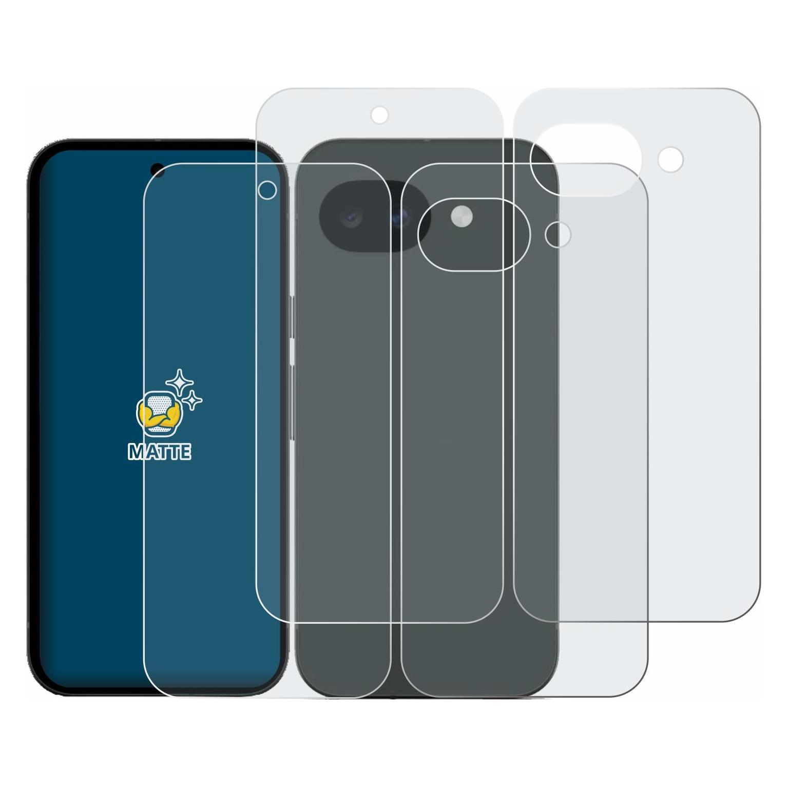 Brotect Entspiegelungsfolie für Google Pixel 10a (Display+Rückseite) Displayschutz Displayschutzfolie F (2 Stk., Google Pixel 10a) (1962350)