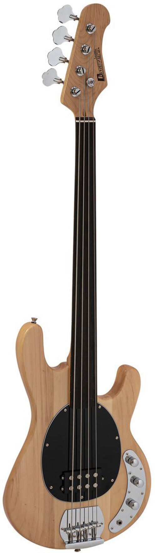 Dimavery Mm-501 E-Bass, Fretless, Natur