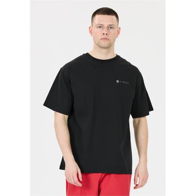 Funktionsshirt VIRTUS "Kallan", Herren, Gr. 3XL, schwarz, 100% Polyester, unifarben, normal, Rundhals, Shirts Funktionsshirt, mit atmungsaktiver Funktion