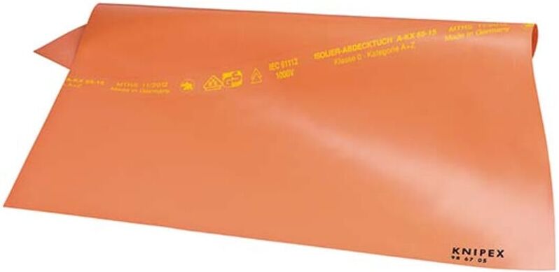 KNIPEX 98 67 05 Abdecktuch aus Gummi 500 mm)