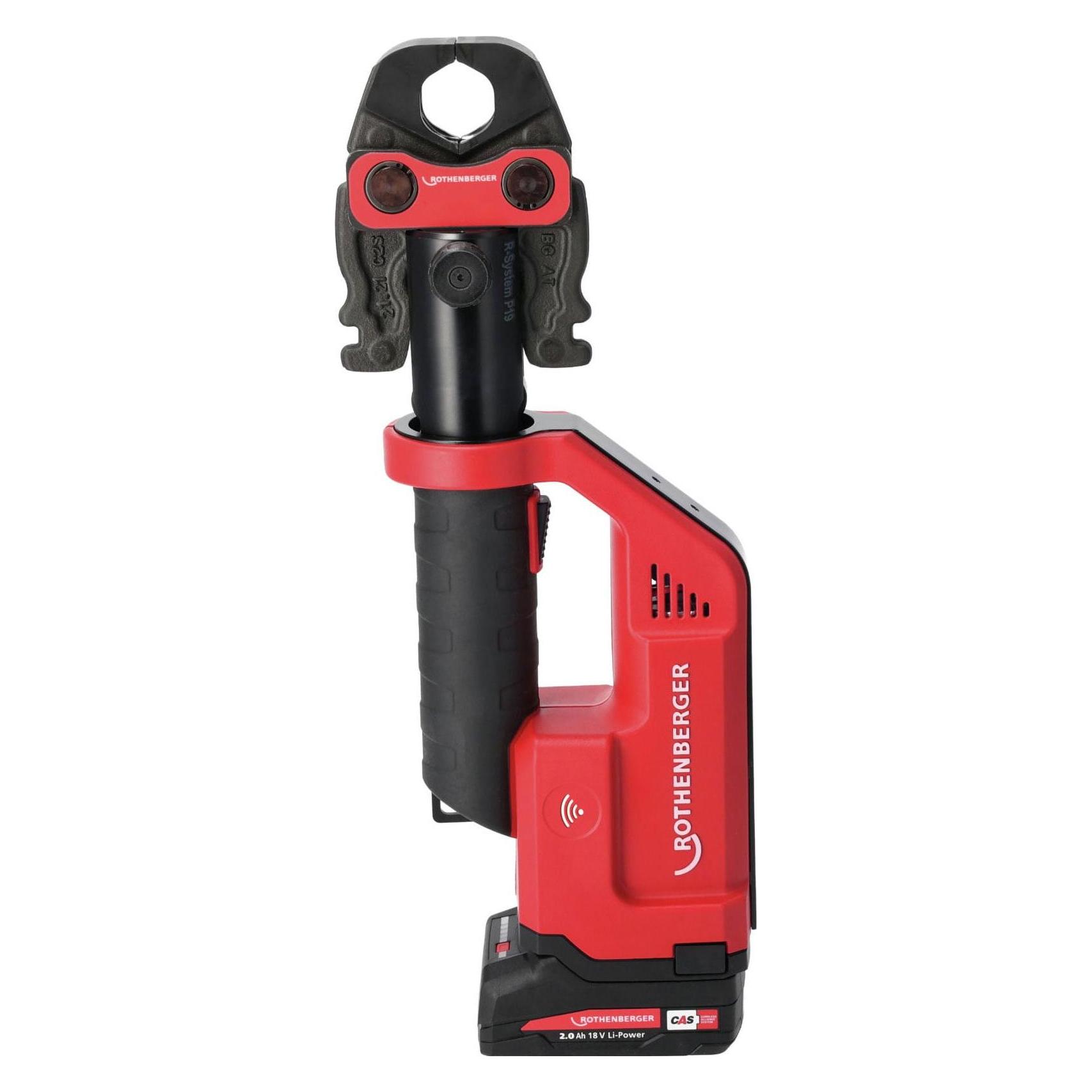 Rothenberger Pressmaschine ROMAX COMPACT III | 18 Volt Grundmaschine ohne Zubehör (340 mm) (1000004265)