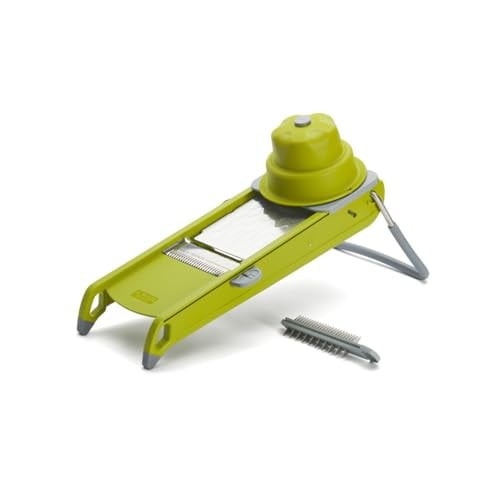 De Buyer Mandoline Swing Plus, roestvrij staal, groen, B: 44,5 cm, D: 19,5 cm, H: 15 cm