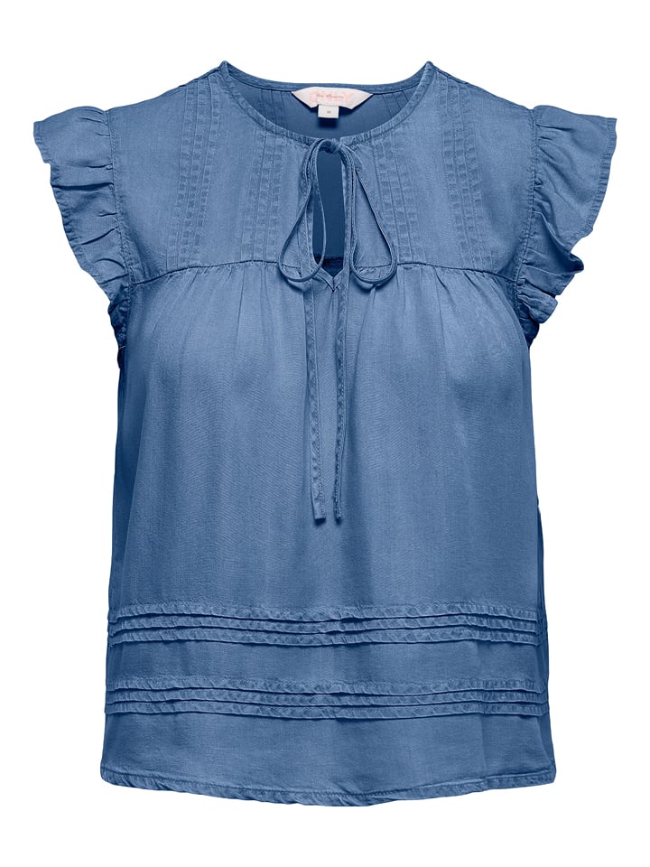 ONLY Jeansbluse in Blau - XS