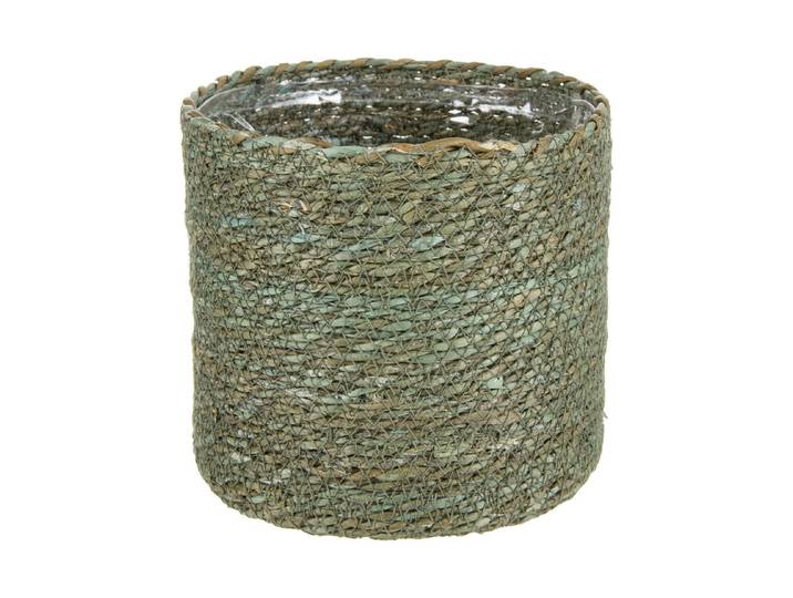 Übertopf Korb Ø17xH16CM Grün SG