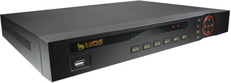 Lupus Electronics LE918 4k, 8 Kanäle, Eingebettetes LINUX, NTSC, PAL, 30 fps, Manuell, Zeitplan, SATA