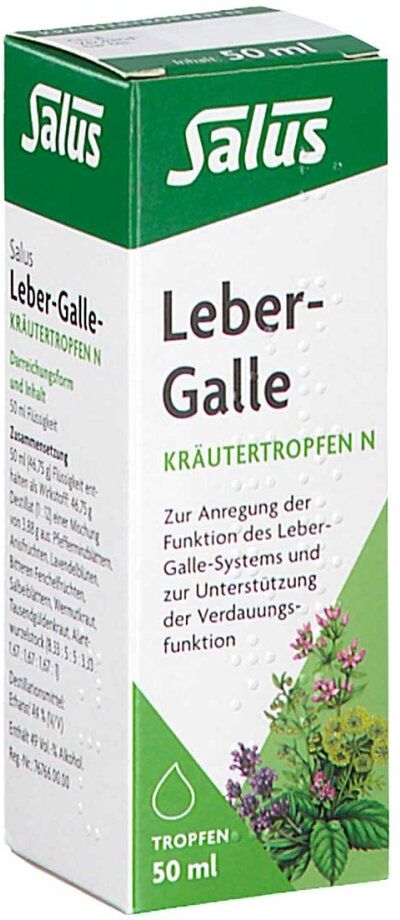 Leber Galle Kräutertropfen N Salus