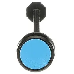 ABB KPR3-100L Rückstelltaster mit Stössel, blau, flach, kein Text CombiLine-Modular 1SFA616162R1004