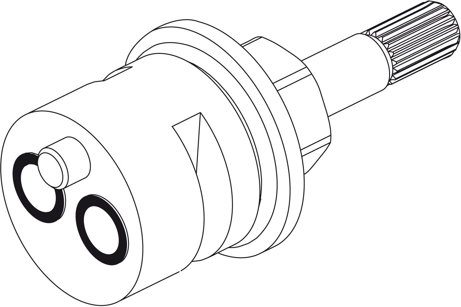 Ideal Standard Stop and Switch Valve for Surface Mount Thermostats A962568NU