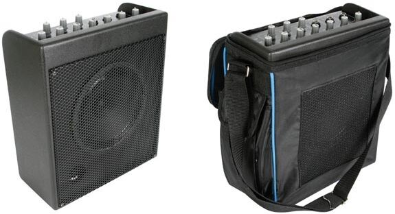 HQPOWER Coluna Amplificada Portátil c/ Leitor USB - HQ POWER