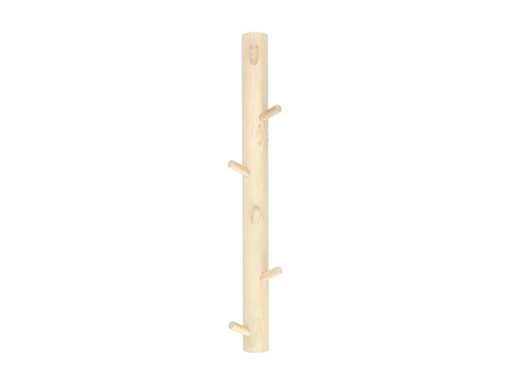 1898 Barre à crochets verticale Allsarp, 6 crochets Bouleau