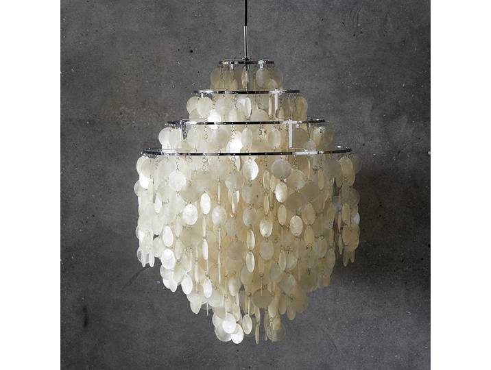 Fun 0 DM Pendelleuchte - Verpan Fun 0DM - Wohnzimmer - Design - Stein - Einflammig