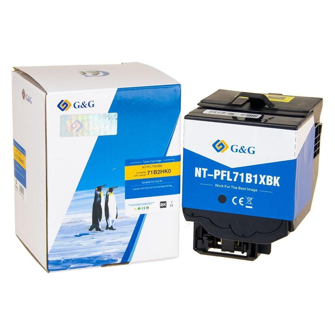 G&G XL-Toner kompatibel mit Lexmark 71B2HK0 (BK) (17055)