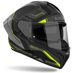 Airoh, Motorradhelm, Matryx Rocket Gelb Matt Motorradhelm (XL)