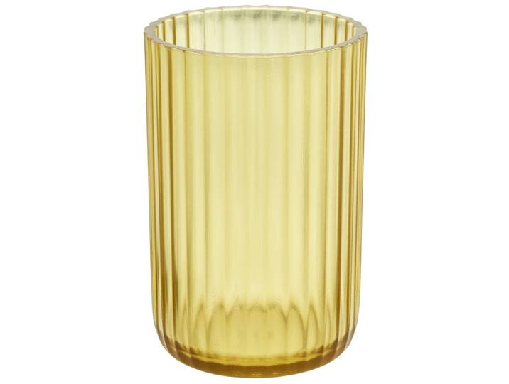 DIAQUA Badezimmerbecher PRISCILLA gelb