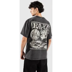 Dravus Rotted Boxy T-Shirt vintage black Gr. L