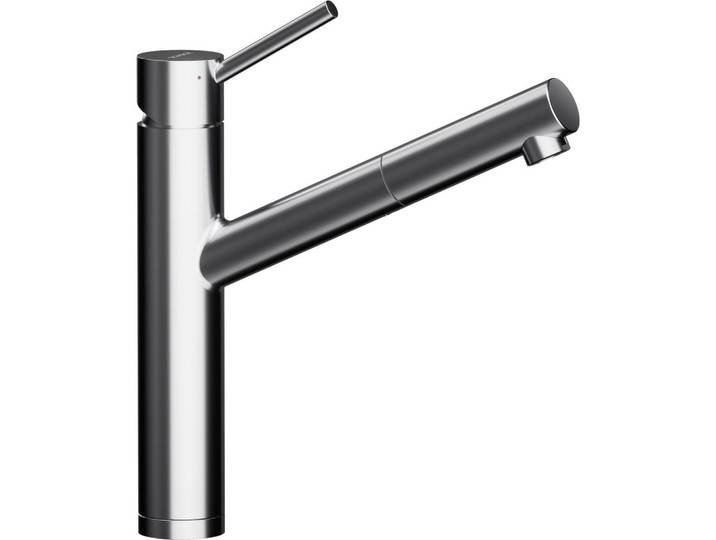 Schock Küchenarmatur Altos, Edelstahl, Metall, 4.5x27.5x20.9 cm, herausziehbarer Auslauf, schwenkbarer Auslauf, Küchen, Küchenausstattung, Küchenarmaturen