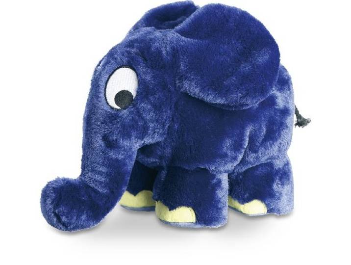 Schmidt Spiele 42224 - Die Sendung mit dem Elefanten, Elefant, 50 cm, Dekorationsartikel