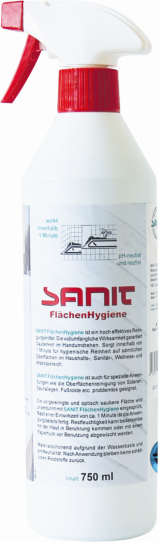 Sanit Flächen-Desinfektion 3174 750 ml, Flasche