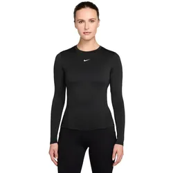 Nike Damen One Dri-Fit Fitted Top Long Sleeve M schwarz