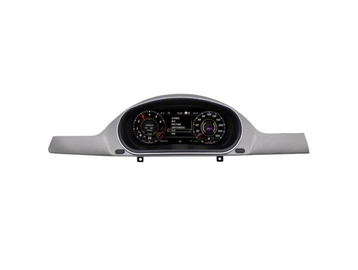 Für B6 B7 CC 2007–2011 Tachometer Radio-Armaturenbrett, Instrumententafel, 12,3 Zoll LCD-Digital-Cluster Headup Display Auto Bildschirm