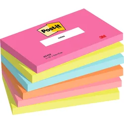 Post-it® Haftnotizen Poptimistic Collection, farbsortiert, 100 Blatt