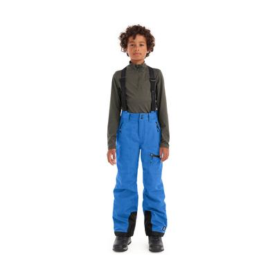 Skihose KILLTEC "Boys Skihose 242", Jungen, Gr. 152, Normalgrößen, blau, Obermaterial: 100% Polyester.Futter: 100% Polyester.Füllung: 100% Polyester, Hosen Skihose, Wasserdichte Skihose mit abnehmbarem Latz und verstellbarem Bund